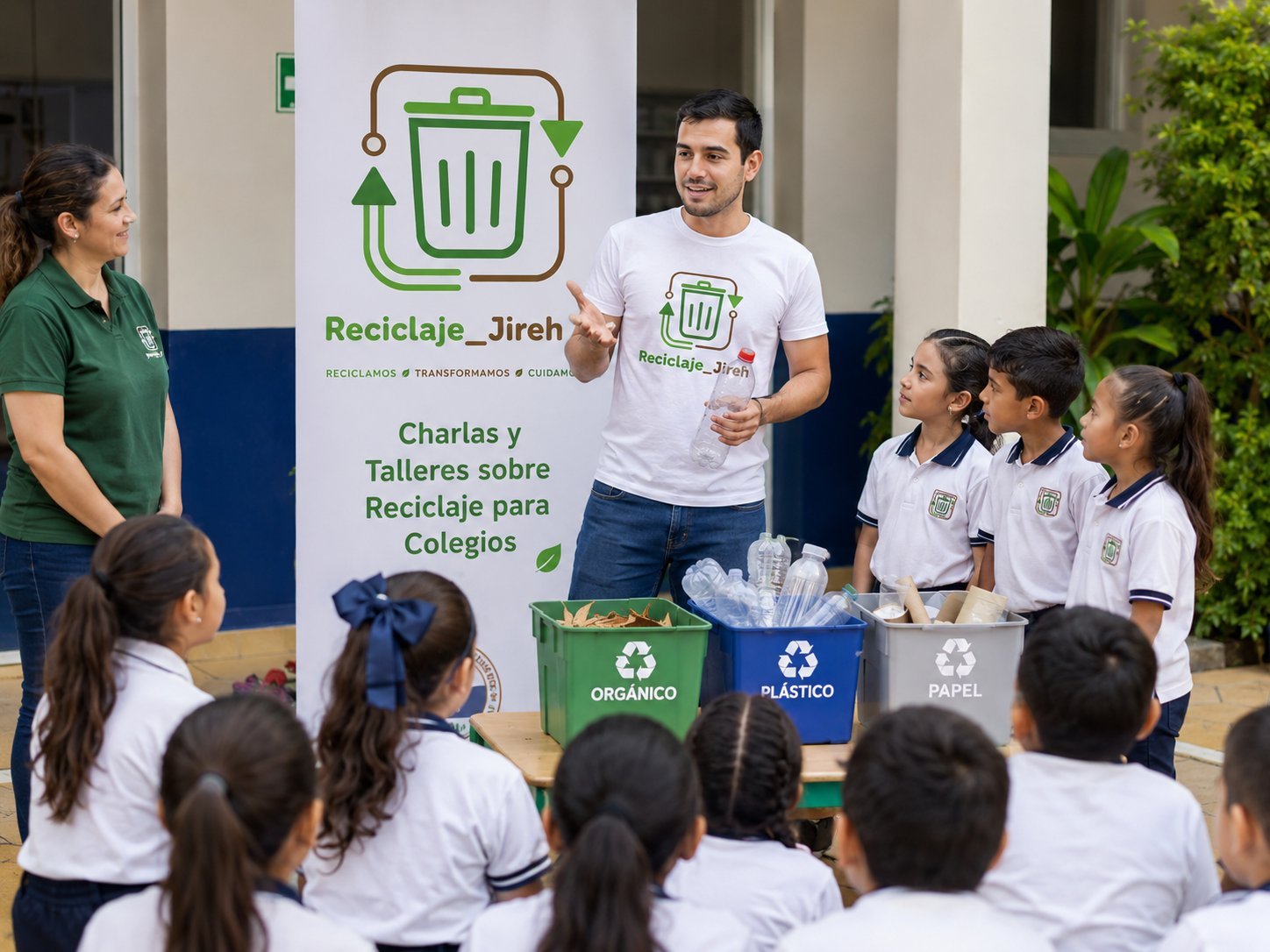 Charlas y talleres de reciclaje 1